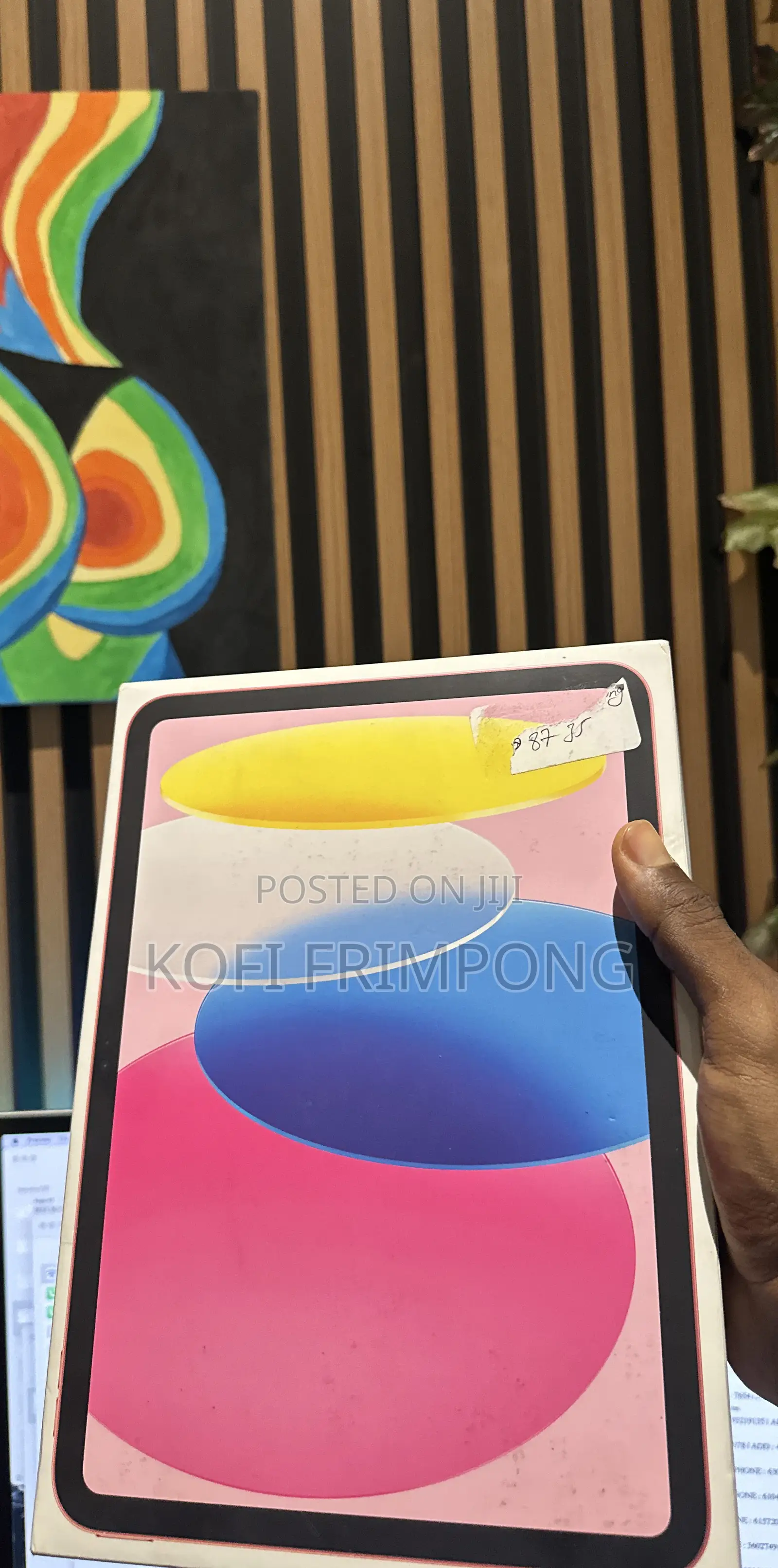 New Apple iPad (2025) 128 GB Pink