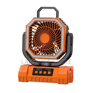Rechargeable Lamp With LED Light and Fan