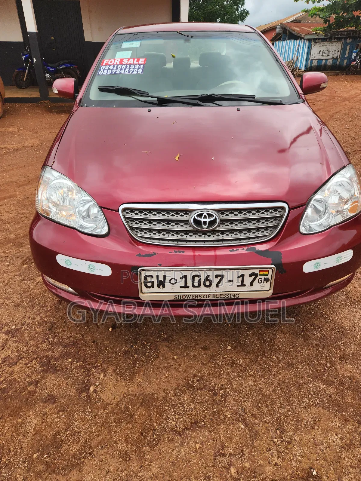 Toyota Corolla 1.8 2008 Red