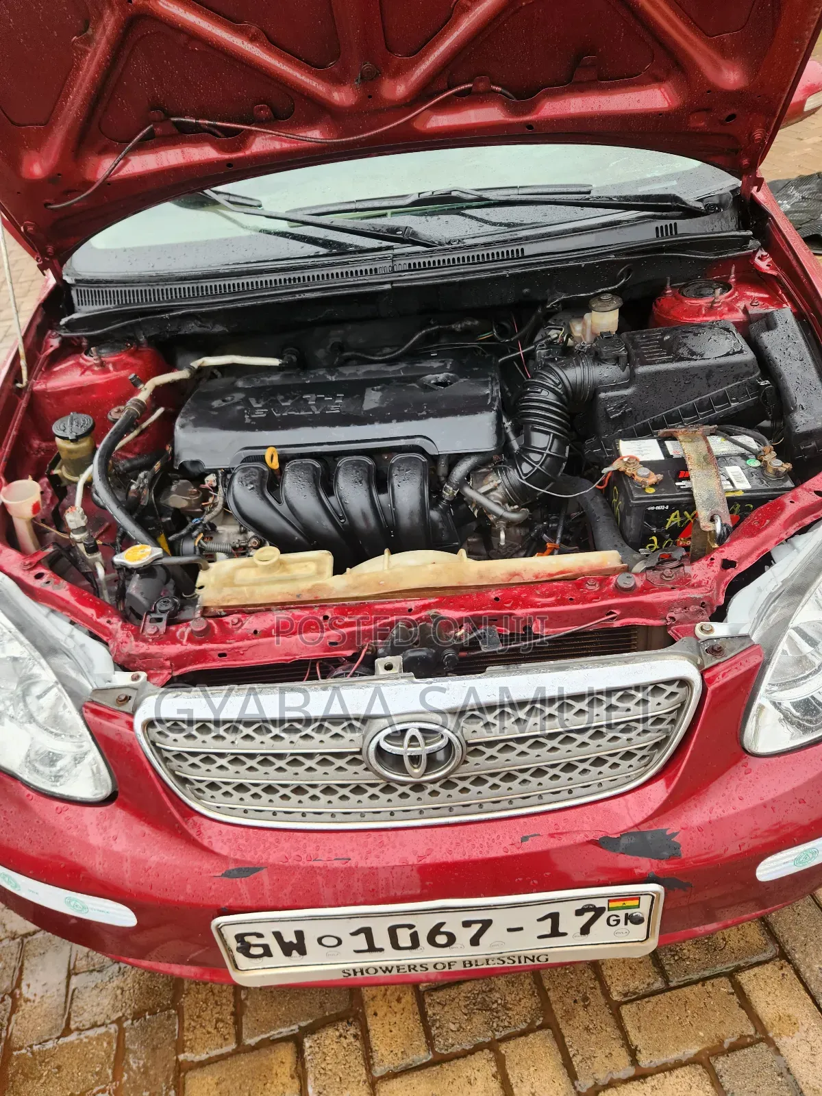 Toyota Corolla 1.8 2008 Red