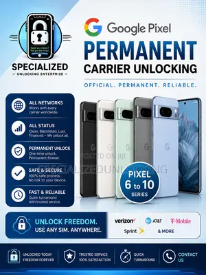 Google Pixel Sim Unlock All Models and Status Permanent