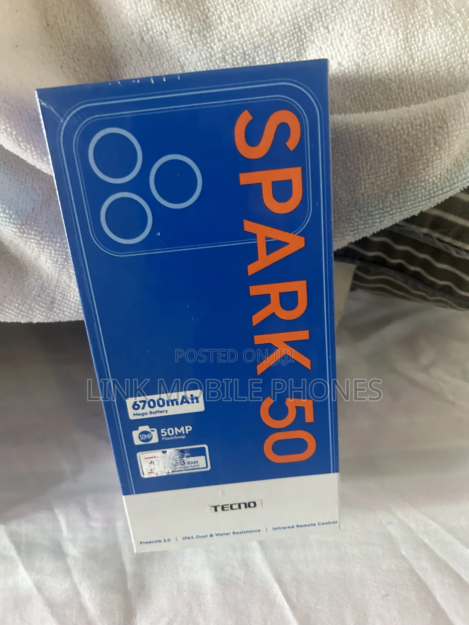 New Tecno Spark 50 128 GB Black