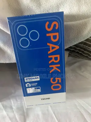 New Tecno Spark 50 128 GB Black