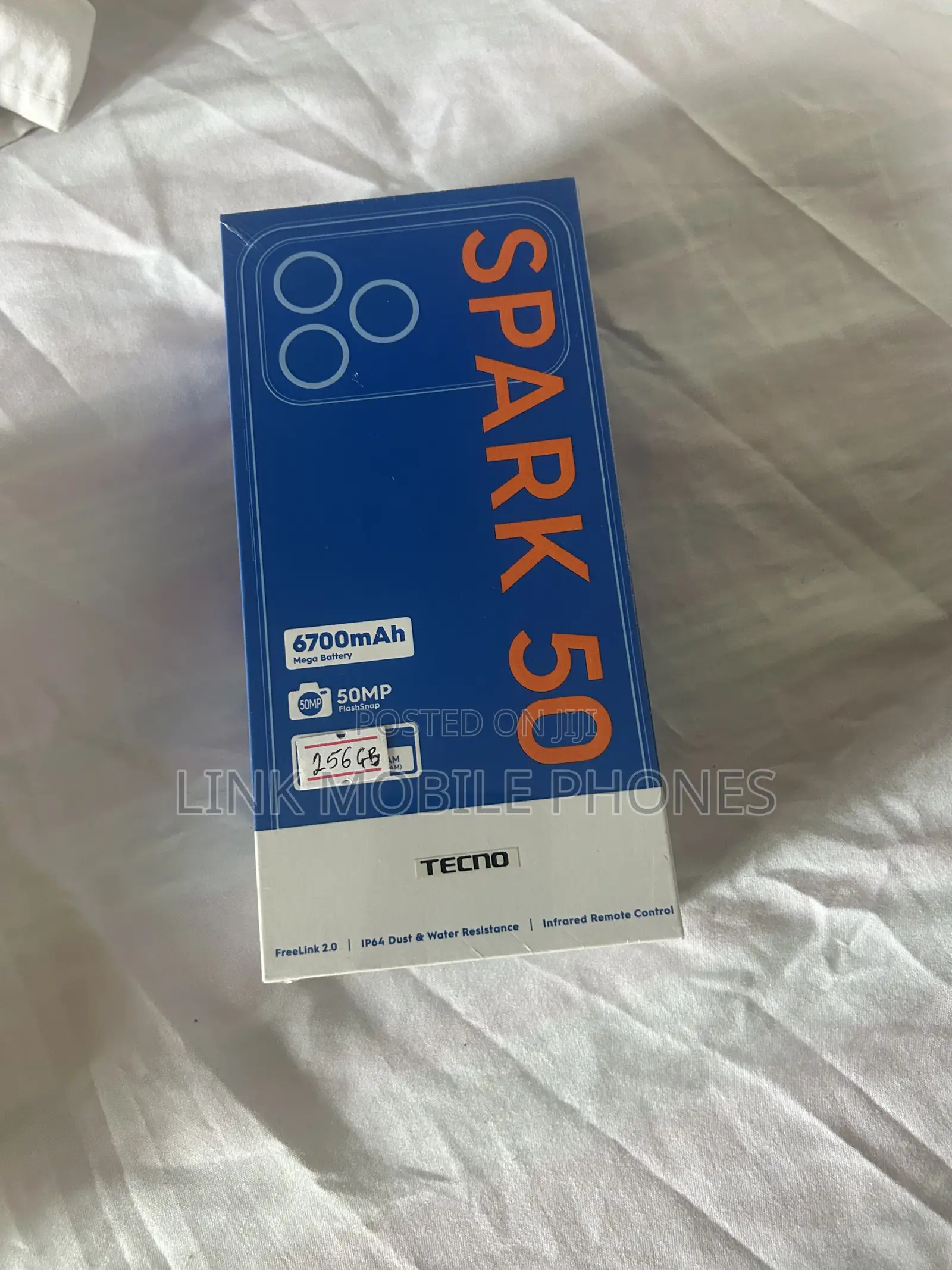 New Tecno Spark 50 128 GB Black