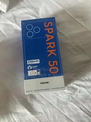 New Tecno Spark 50 128 GB Black