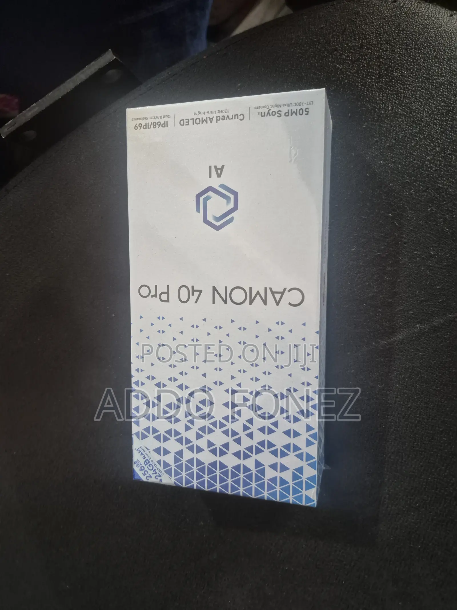 New Tecno Camon 40 Pro 5G 256 GB Black