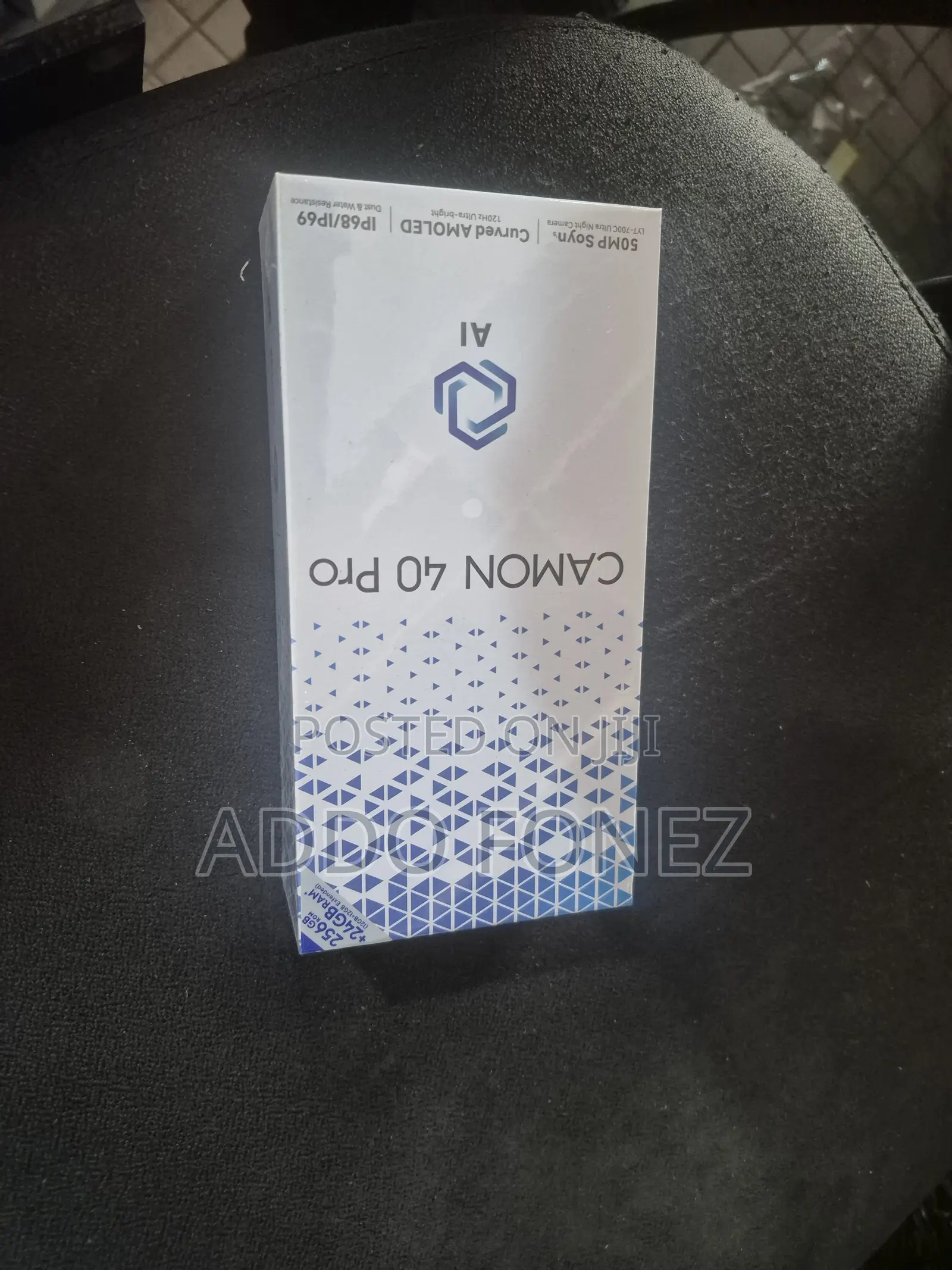 New Tecno Camon 40 Pro 5G 256 GB Black