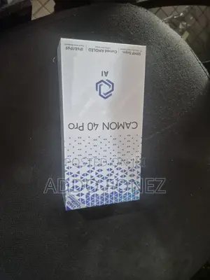 New Tecno Camon 40 Pro 5G 256 GB Black