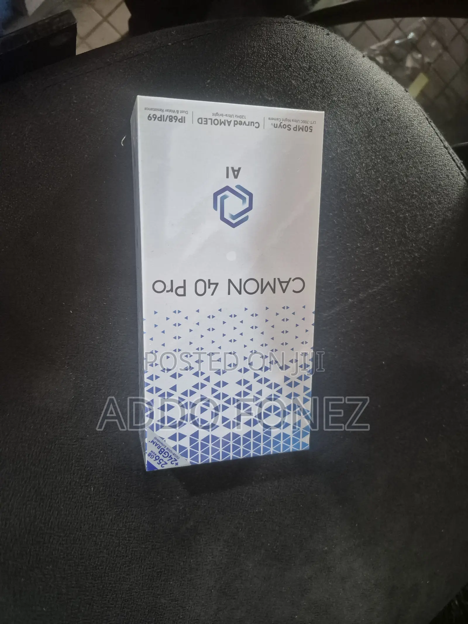 New Tecno Camon 40 Pro 5G 256 GB Black