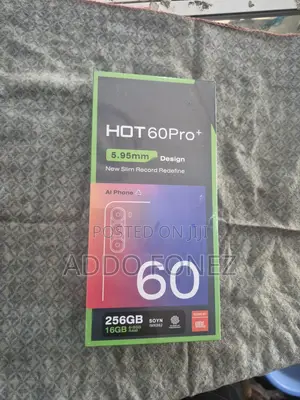 New Infinix Hot 60 Pro+ 256 GB Blue