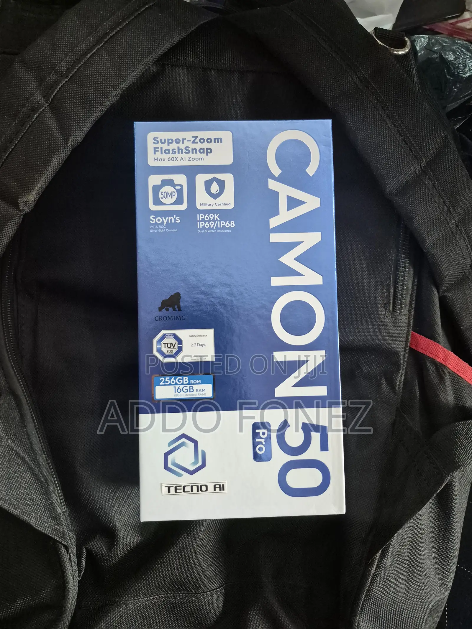 New Tecno Camon 50 Pro 256 GB Purple