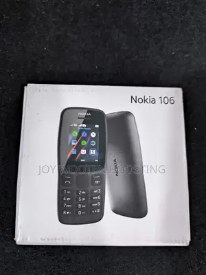 New Nokia 106 Black