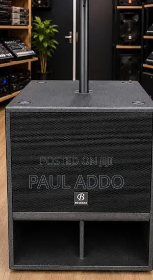 Bossman Column and Bass Speaker