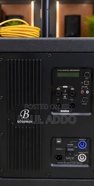 Bossman Column and Bass Speaker