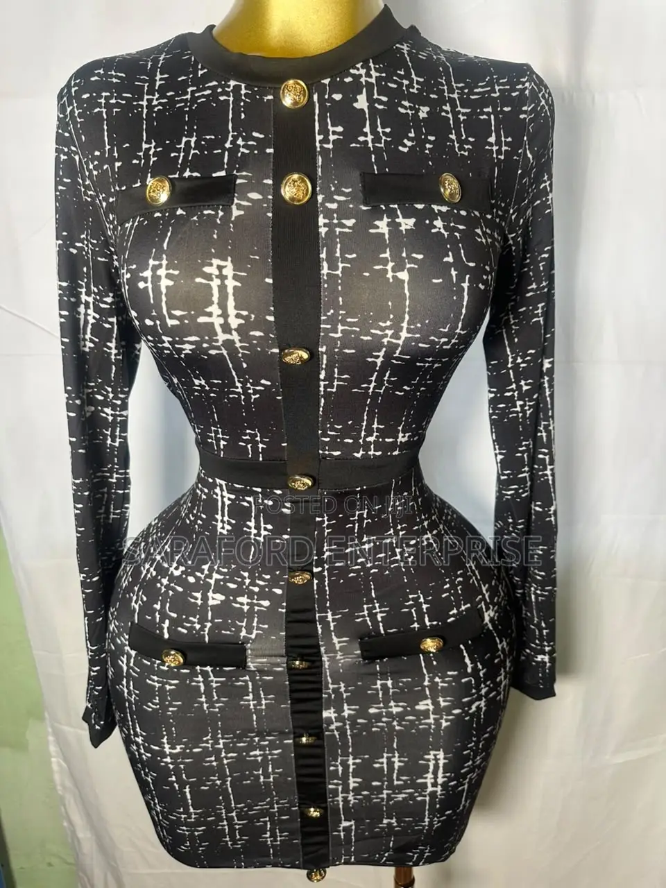 Dress With Buttons (SHEIN)