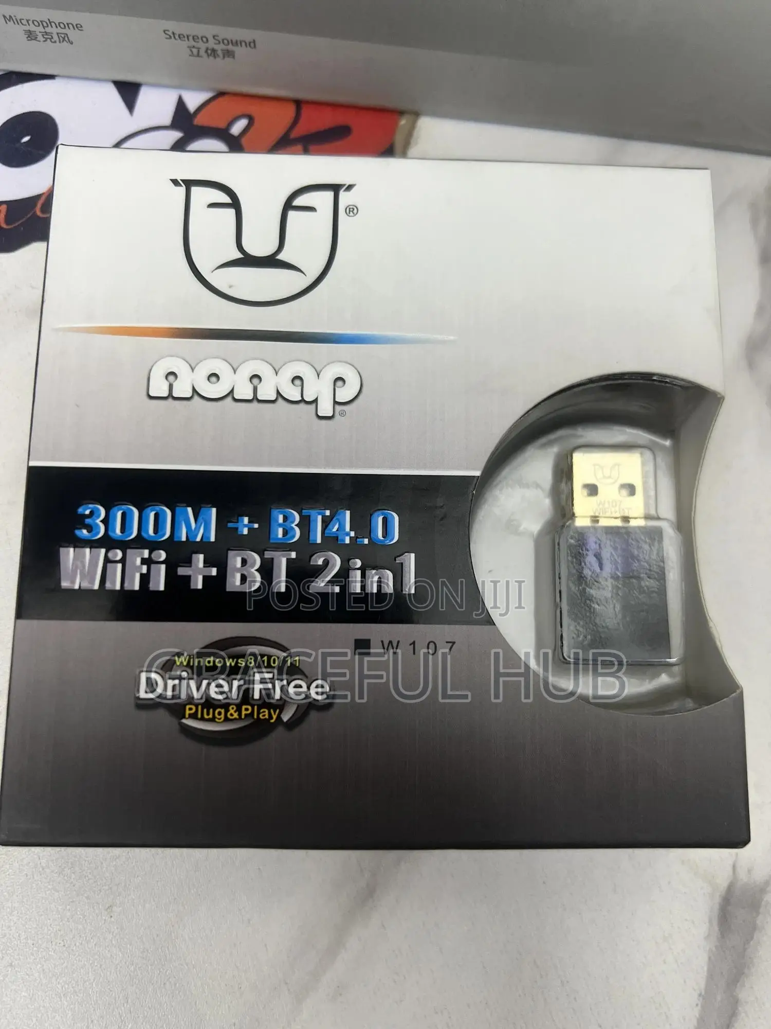 2in1 Wi-Fi +Bt Adapter