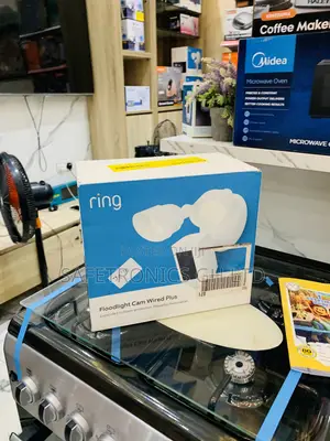 Choose New RING Floodlight Wired Plus WiFi Security Camera - White