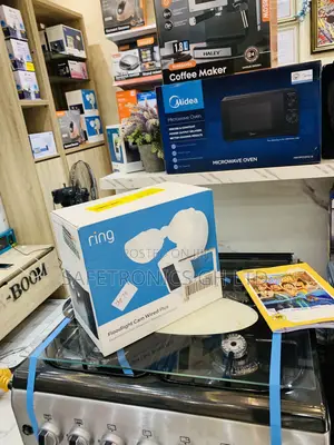 Exclusive RING Floodlight Wired Plus WiFi Security Camera - White