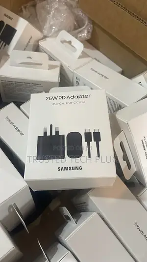 Original Samsung 25w Pd Type C to C Charger From America in Stock