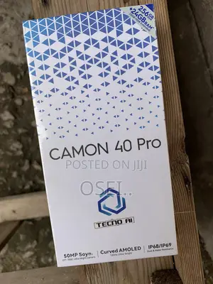 New Tecno Camon 40 Pro 5G 256 GB Blue