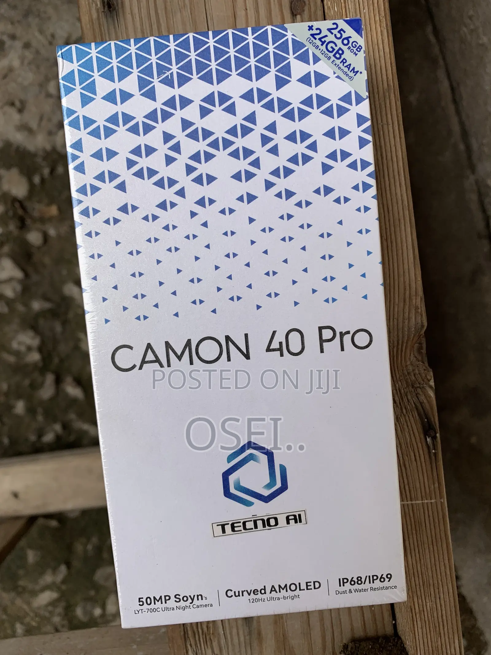 New Tecno Camon 40 Pro 5G 256 GB Blue