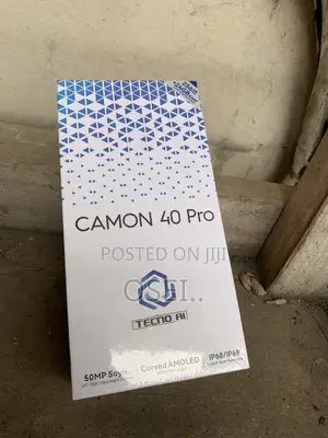 New Tecno Camon 40 Pro 5G 256 GB Black