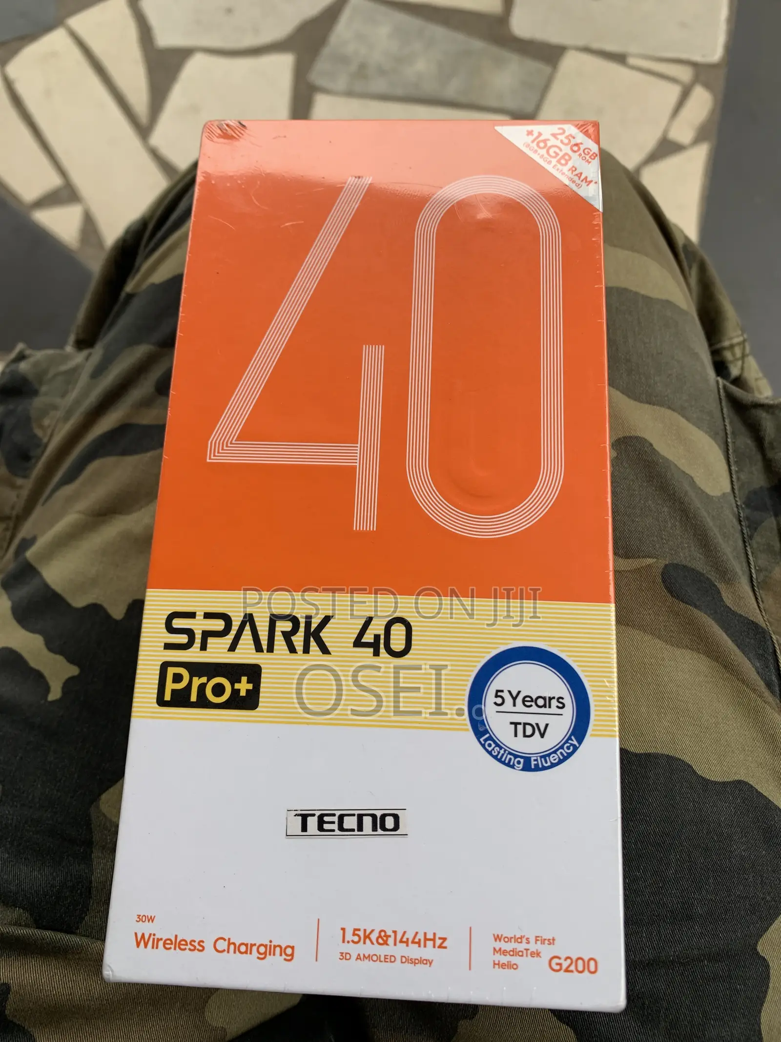 New Tecno Spark 40 Pro+ 256 GB Gray