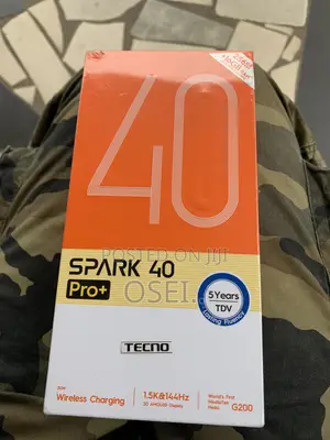 New Tecno Spark 40 Pro+ 256 GB Gray