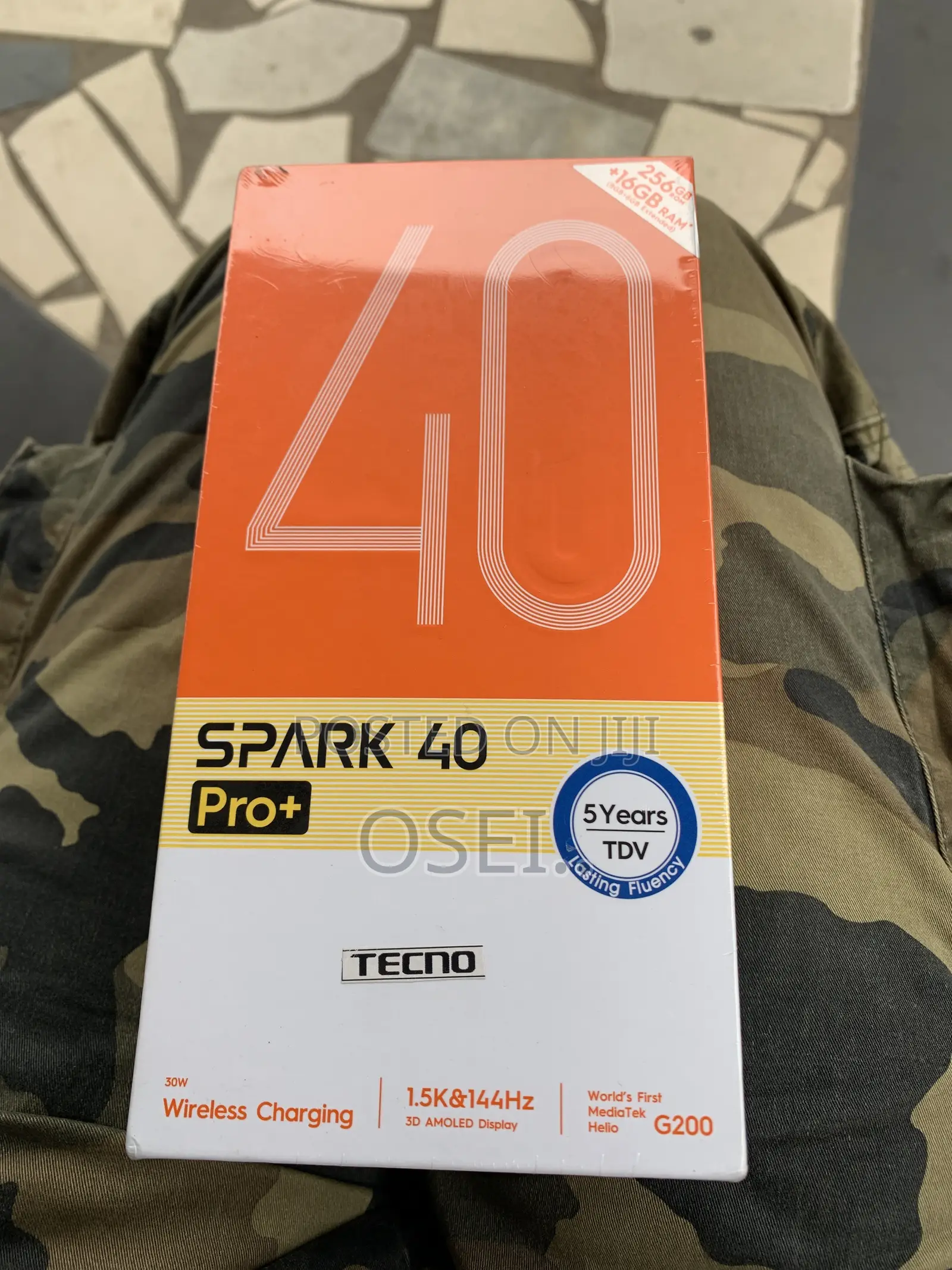 New Tecno Spark 40 Pro+ 256 GB Gray