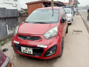 Kia Morning 2013 Red