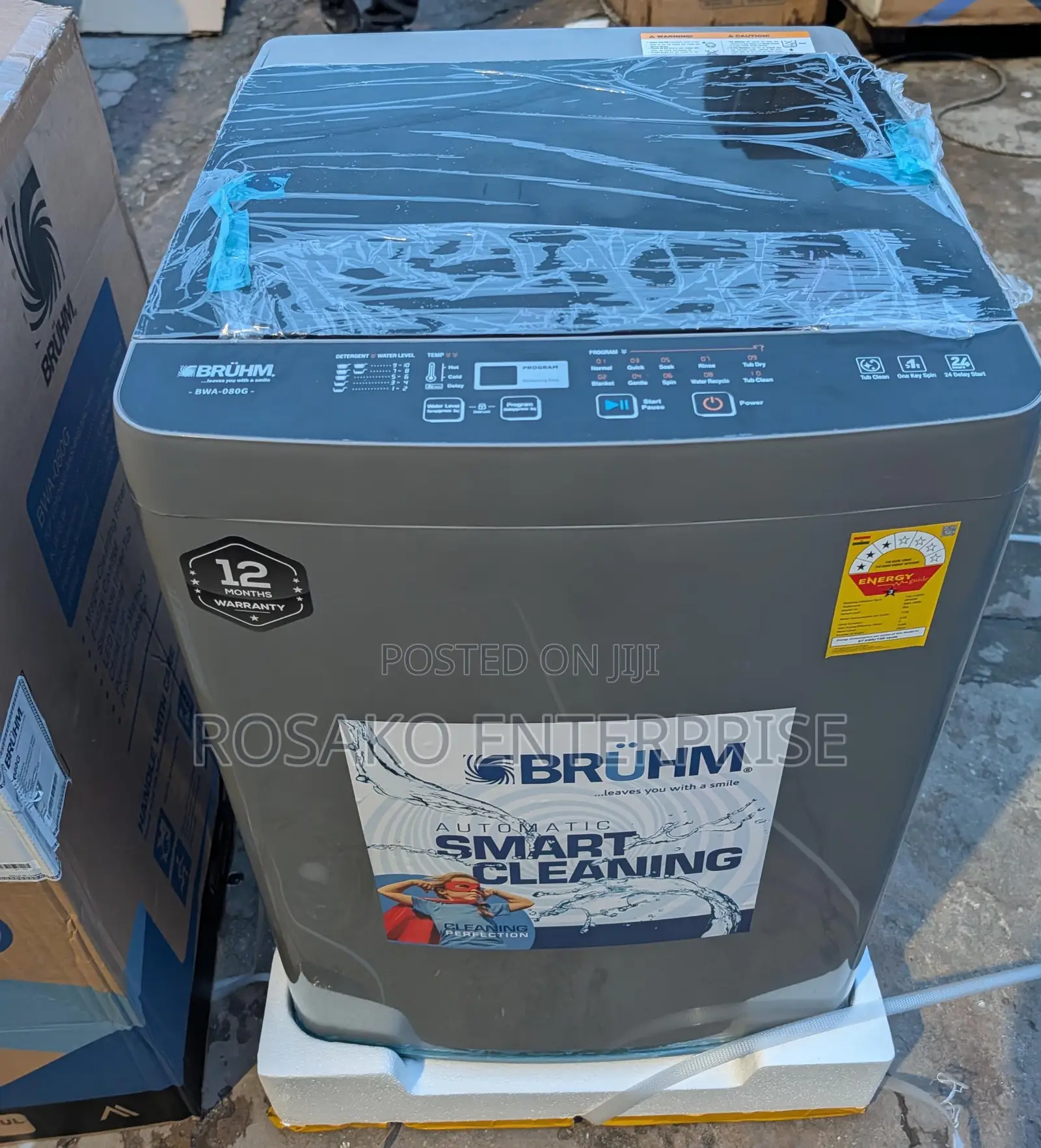 Bruhm 15kg Top Load Fully Automatic Washing Machine