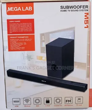MEGA LAB M51 Soundbar + Subwoofer