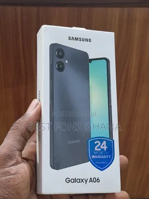 New Samsung Galaxy A06 64 GB Black