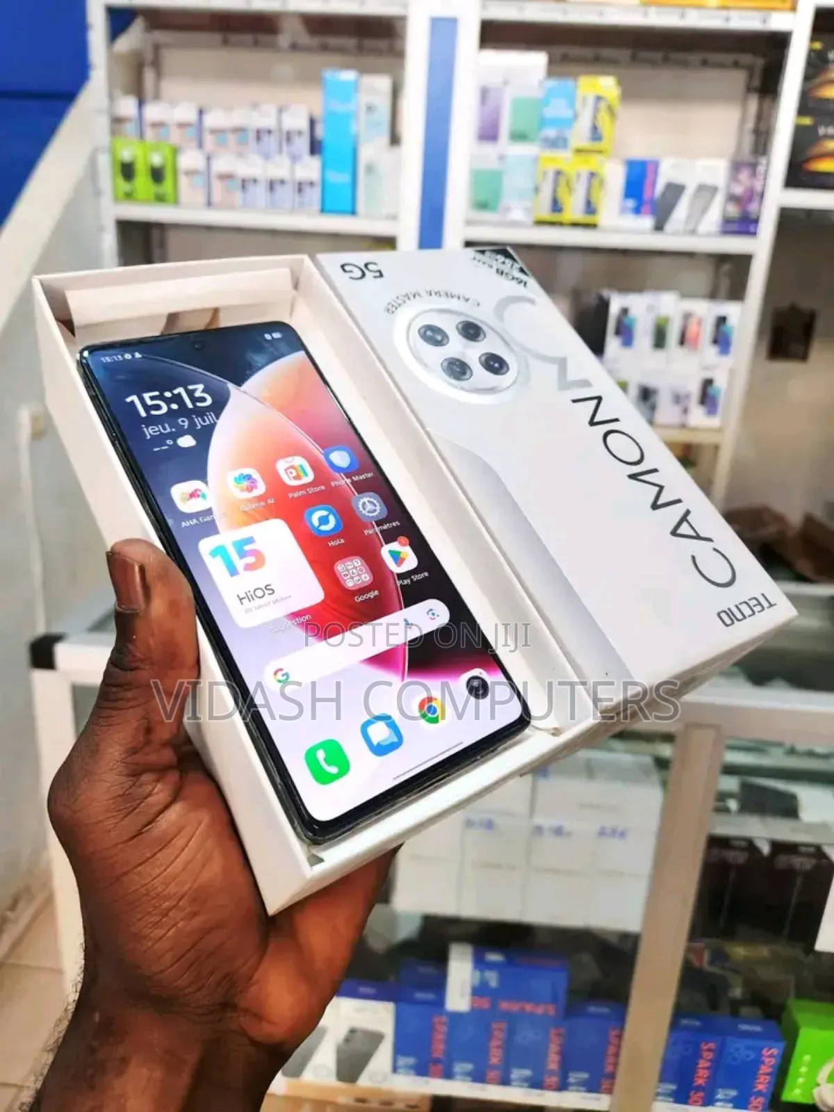 New Tecno Camon 30 5G 256 GB Black