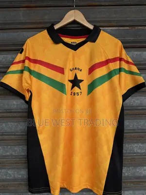 Ghana 1957 Retro Jersey _ Ghana Retro Jersey
