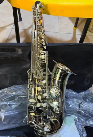 Silver-Plated Alto Saxophone