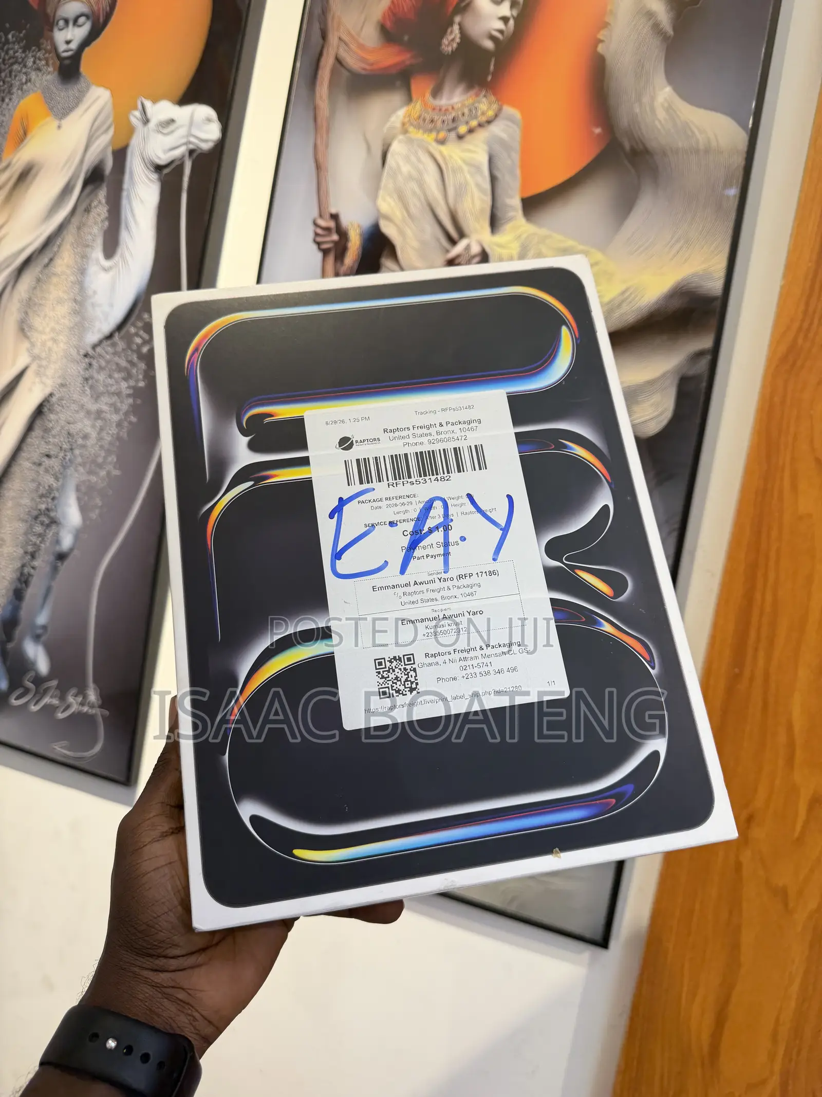 New Apple iPad Pro 13 (2025) 256 GB Black