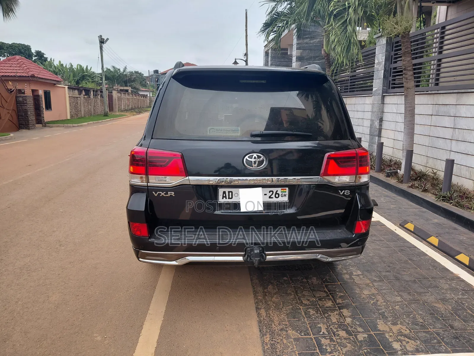 Toyota Land Cruiser 4.5 V8 VXR 2017 Black
