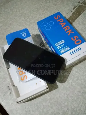 New Tecno Spark 50 128 GB Black