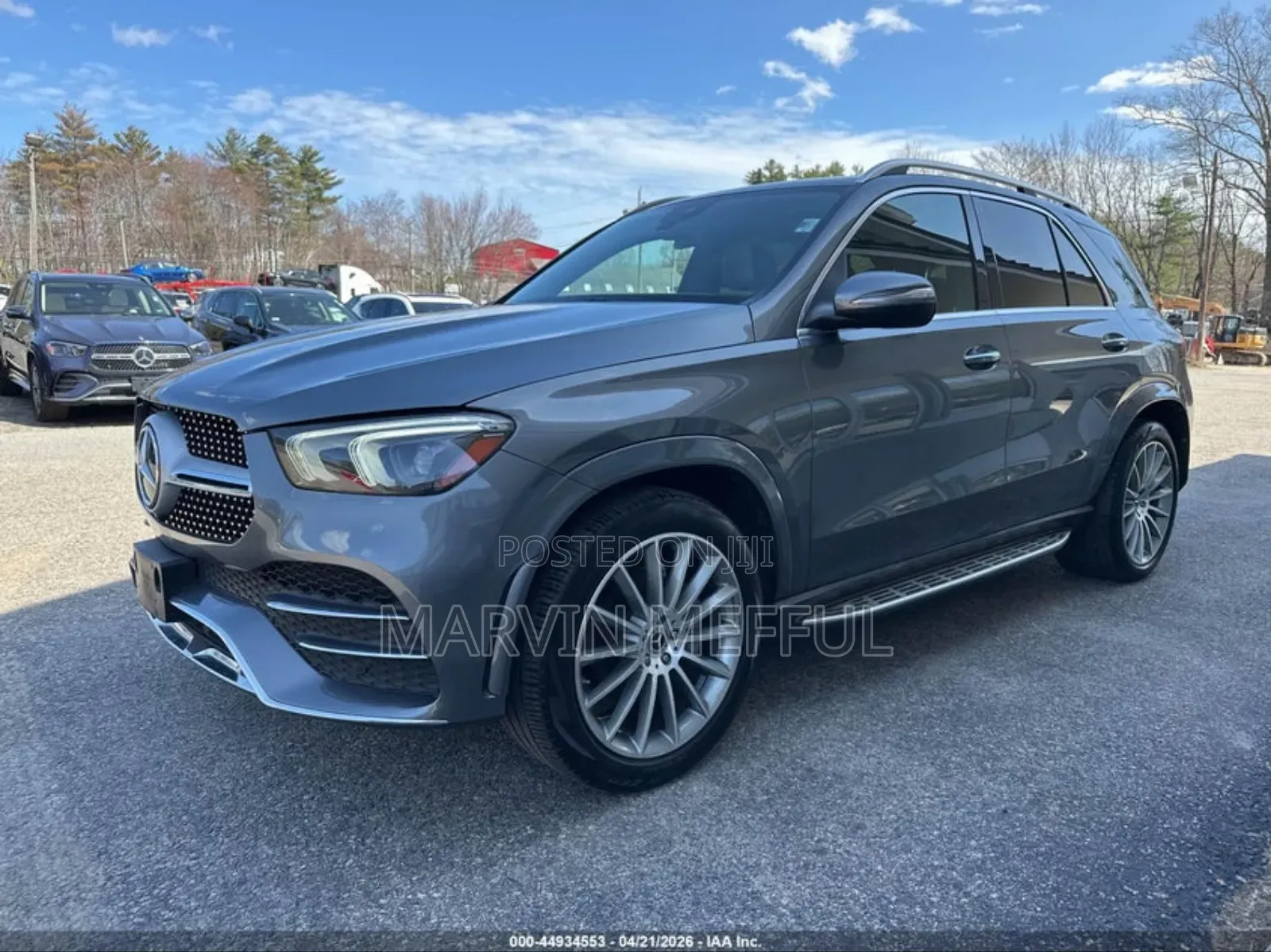Mercedes-Benz GLE-Class GLE 350 4MATIC 2022 Gray