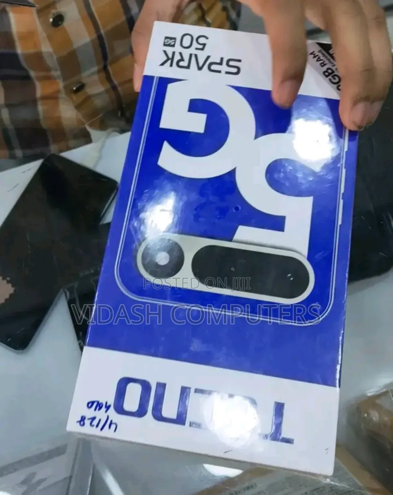 New Tecno Spark 50 5G 256 GB White