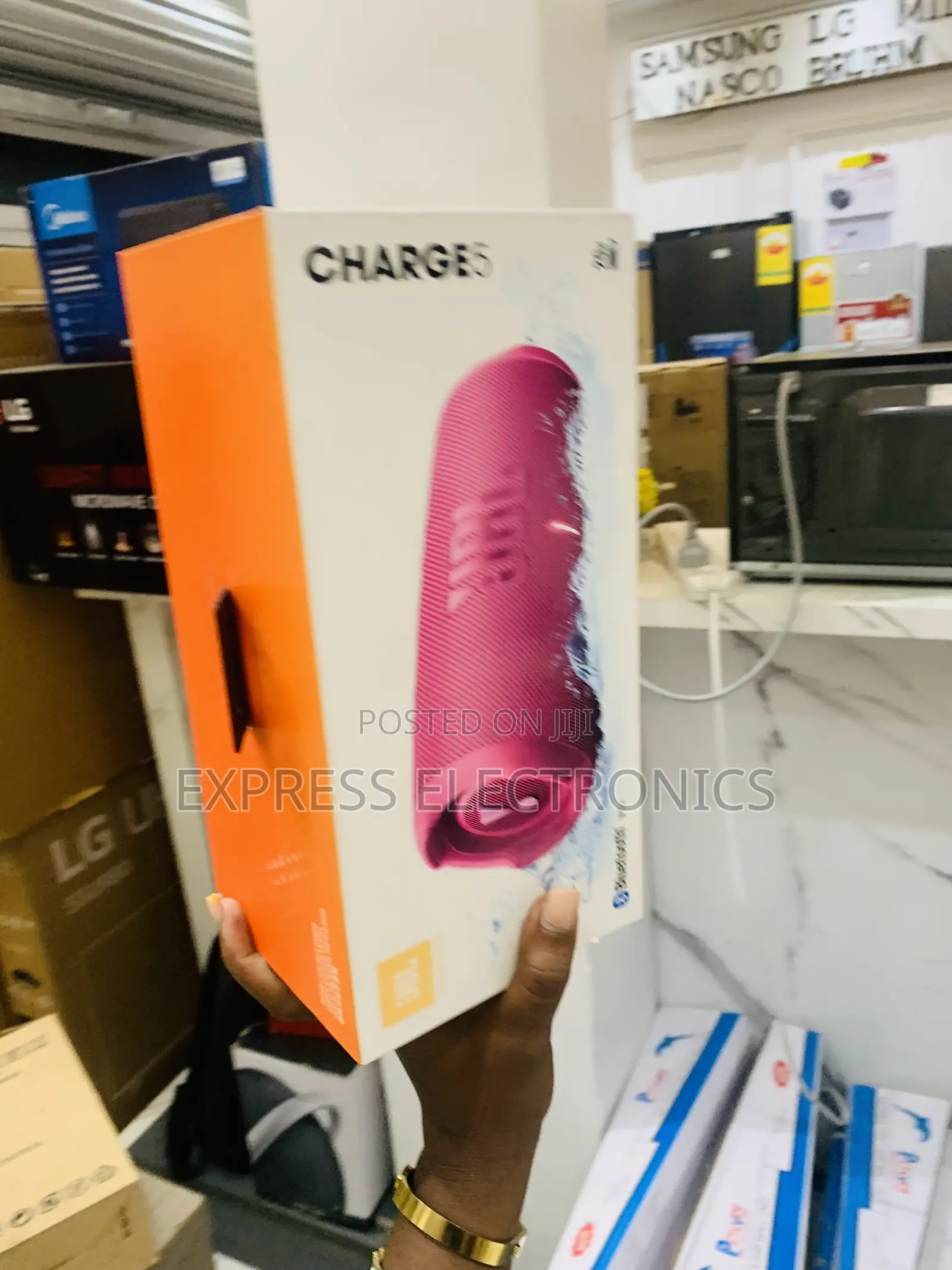 Place Your Order JBL CHARGE 5 - Portable Waterproof (IP67) Bluetooth