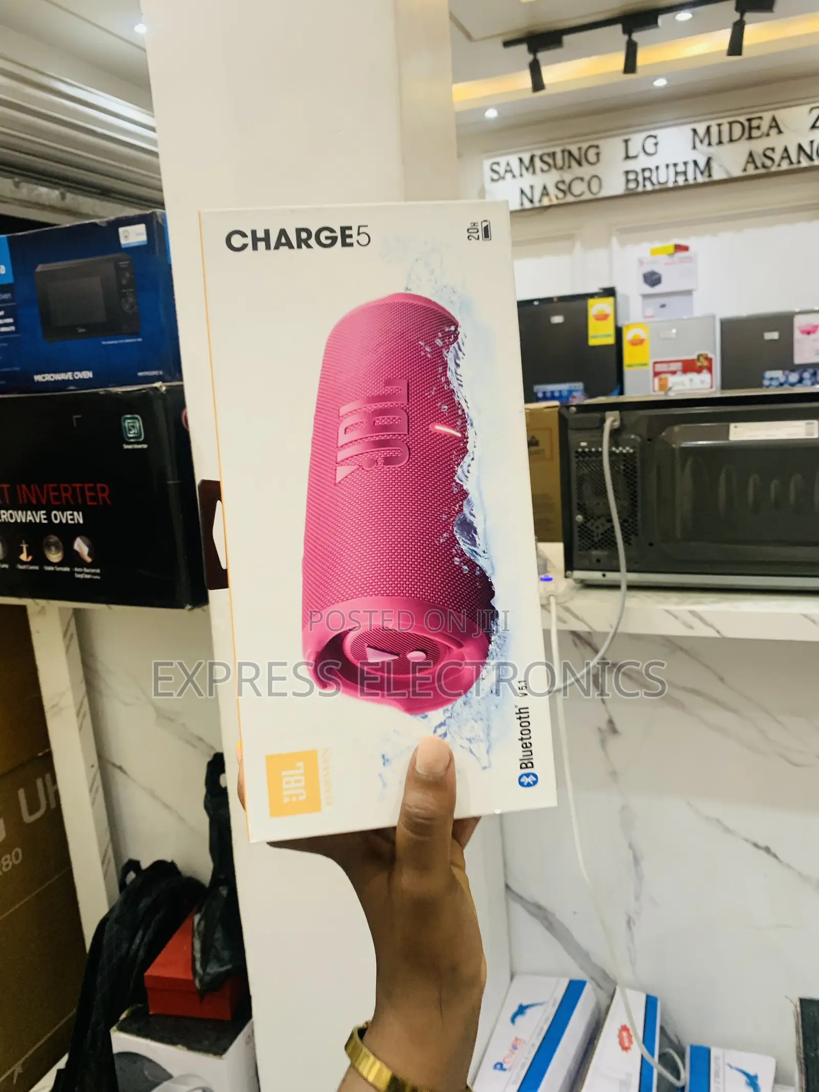 Available Now at Store JBL CHARGE 5 - Portable Waterproof (IP67)