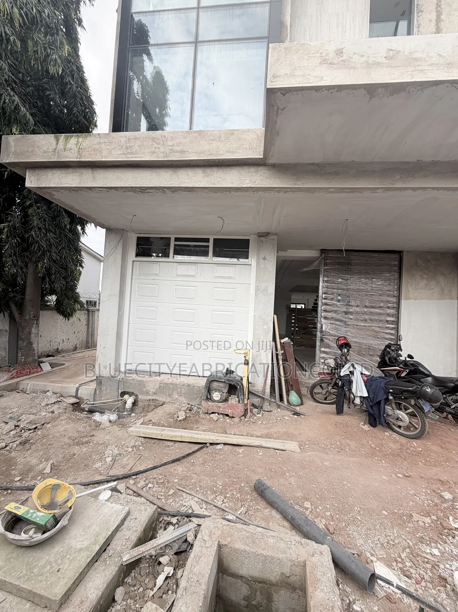 American Double Panel Garage Door