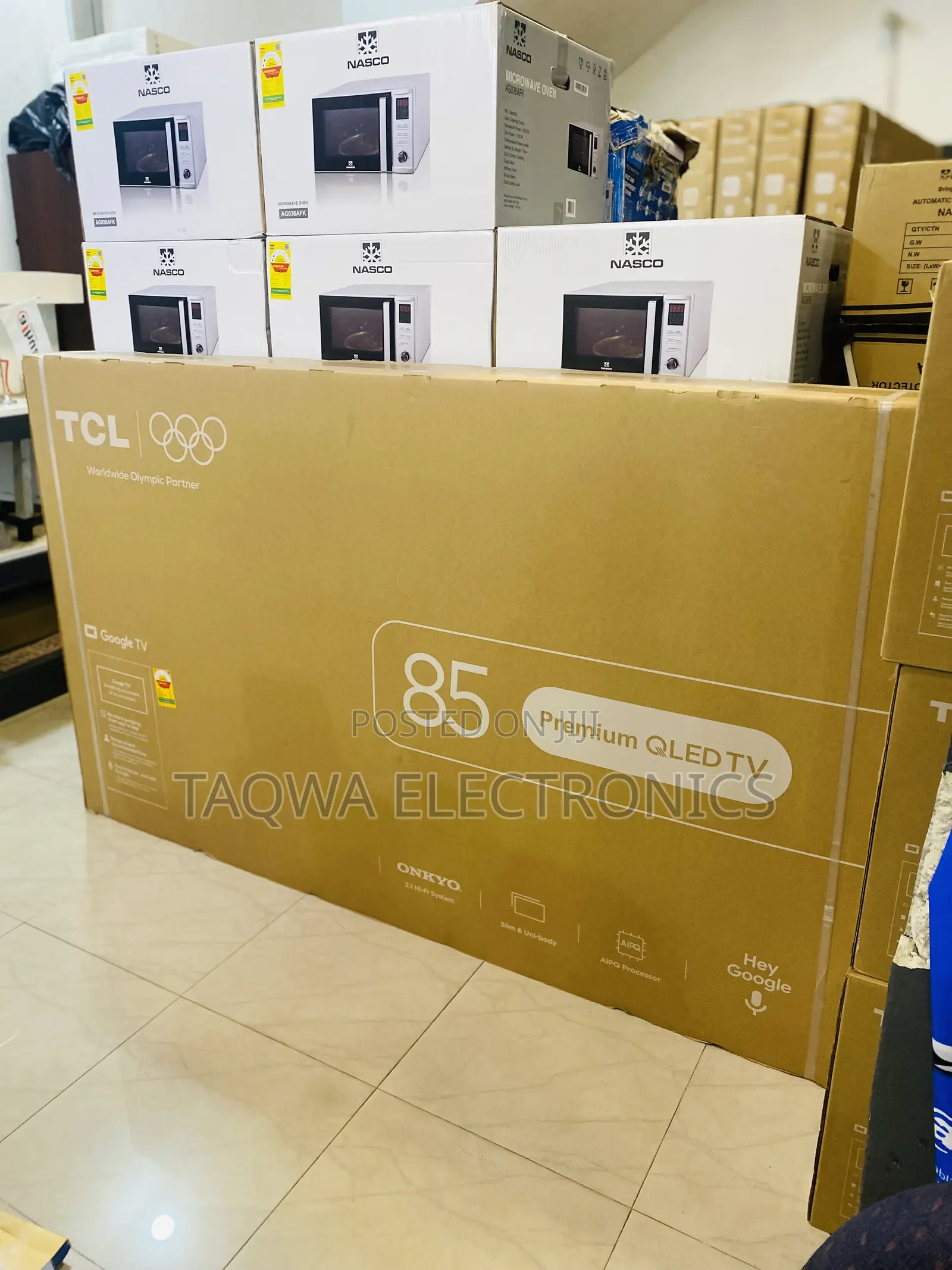 TCL New 85 Inch Premium QLED TV