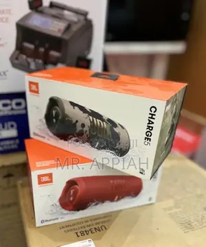 Order Authentic JBL Charge 5 Waterproof Bluetooth Speaker(Red) 