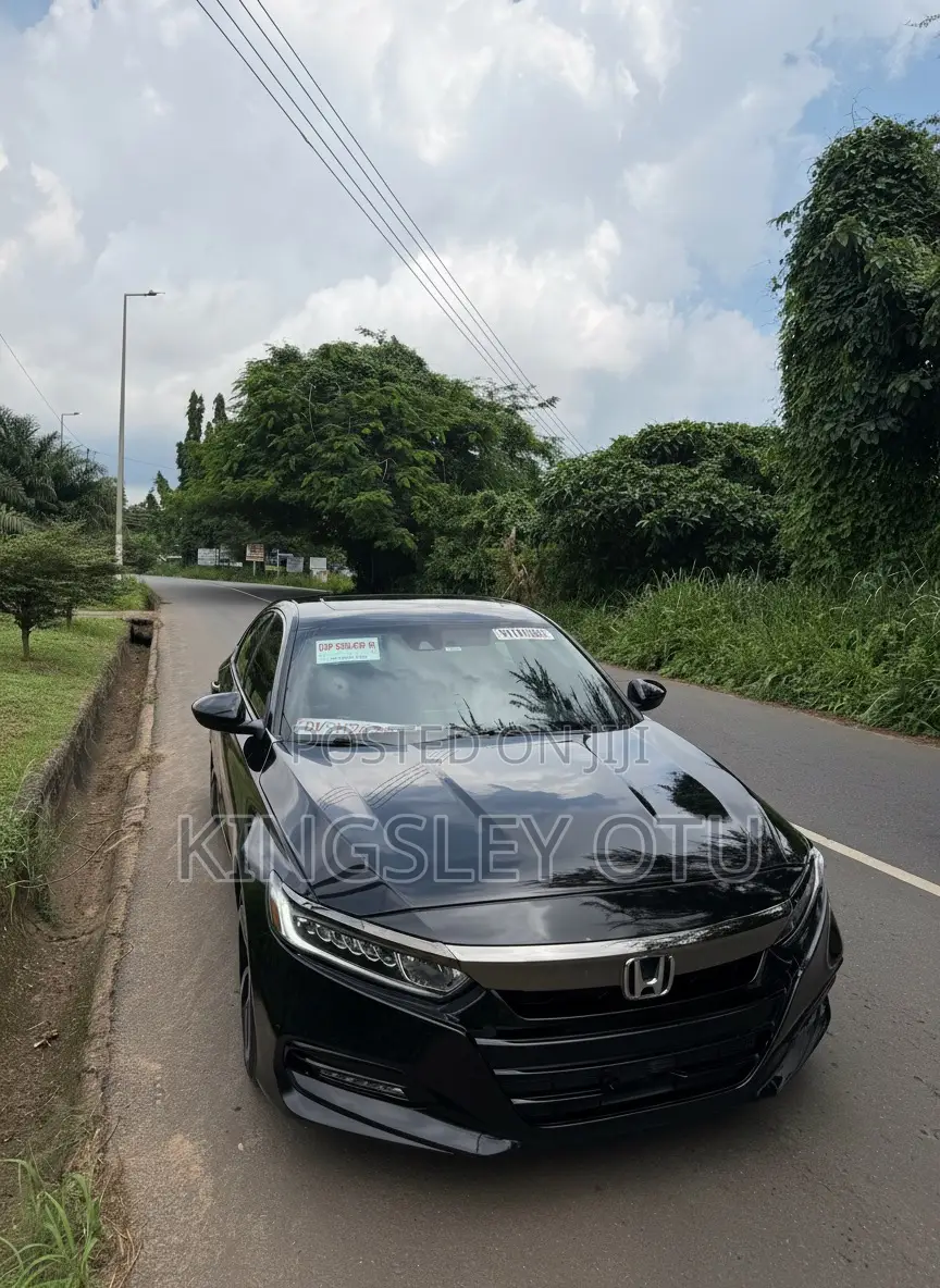 Honda Accord Sport (2.0L 4cyl Turbo 10A) 2019 Black