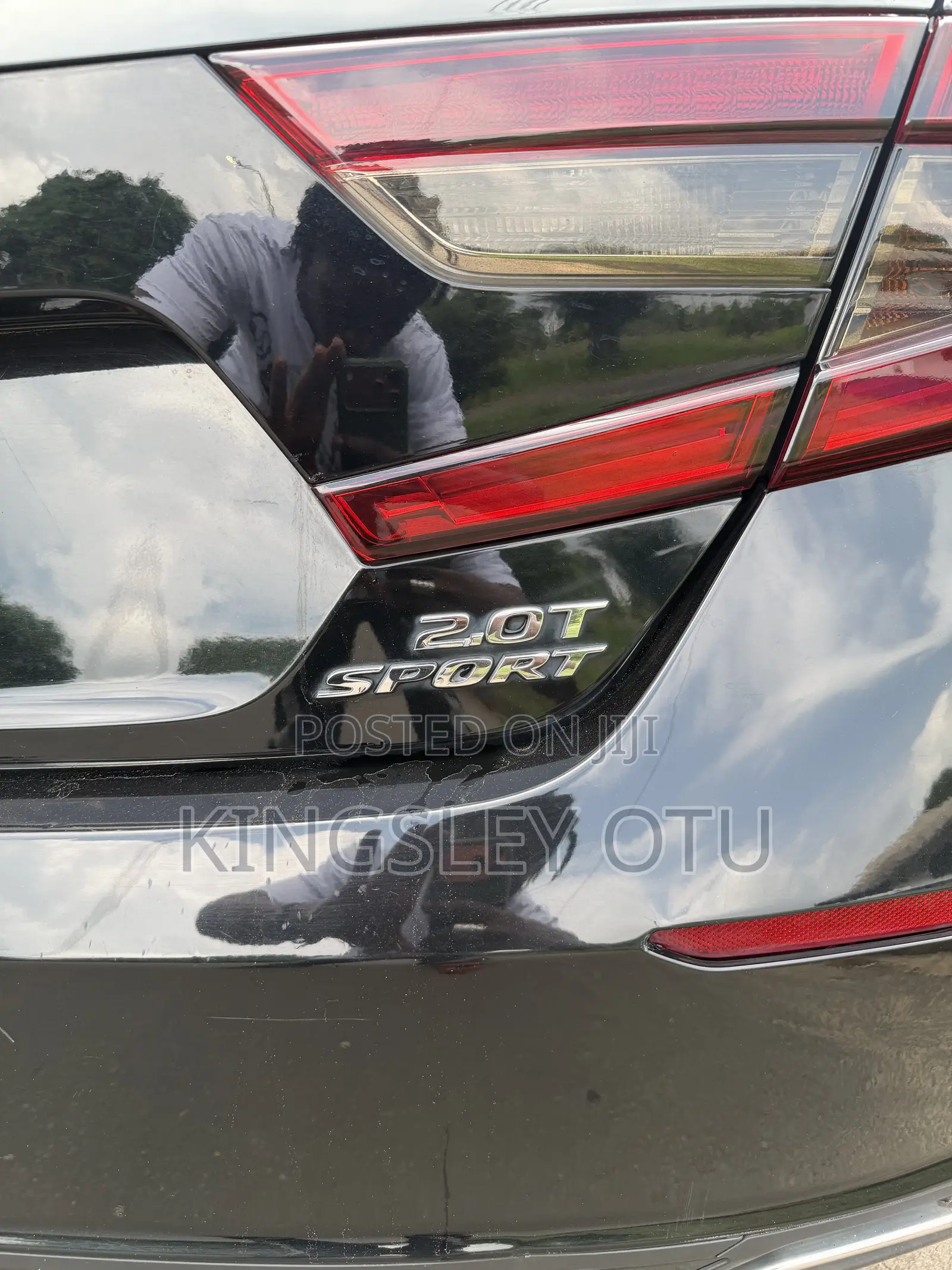 Honda Accord Sport (2.0L 4cyl Turbo 10A) 2019 Black