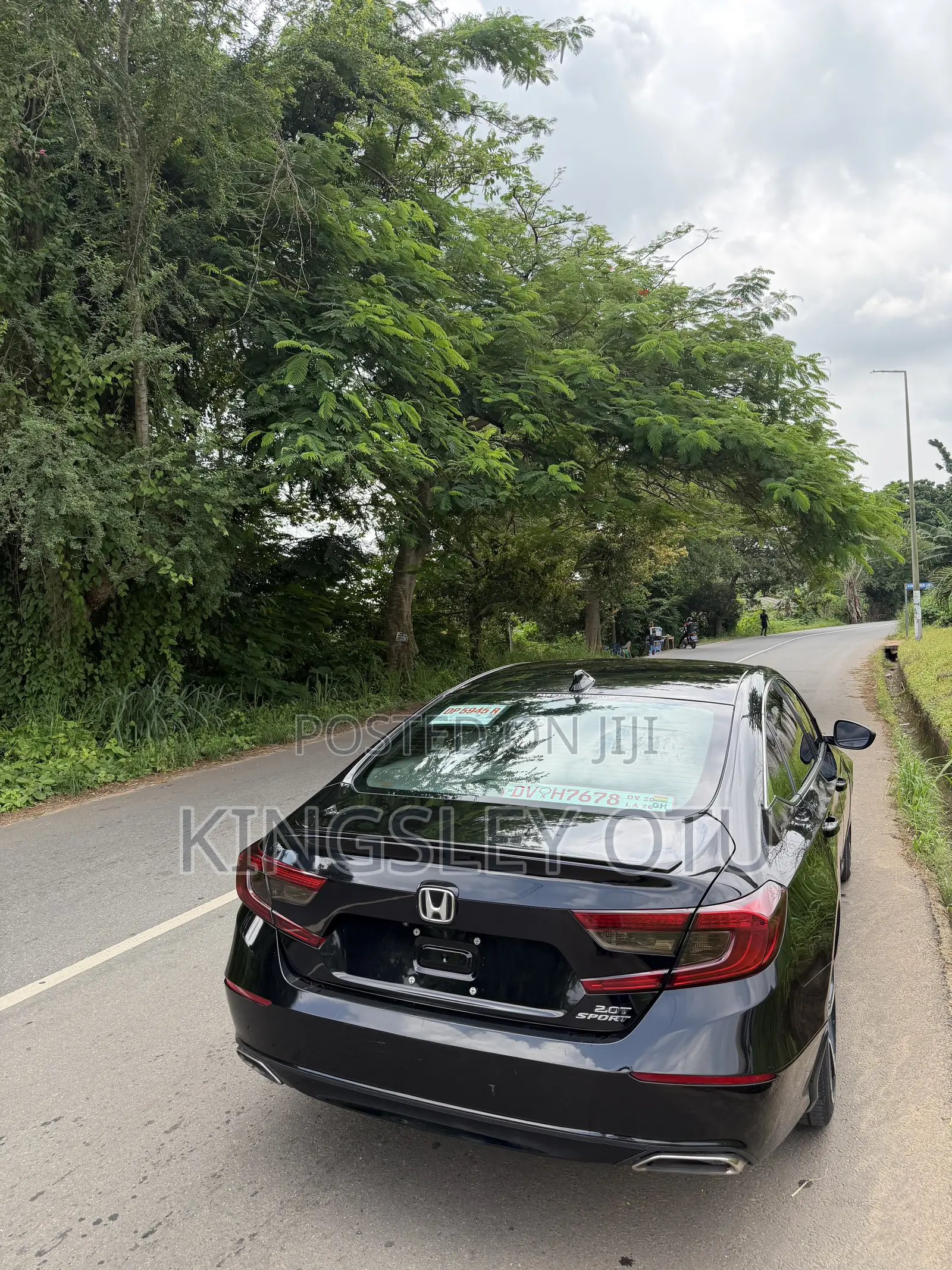 Honda Accord Sport (2.0L 4cyl Turbo 10A) 2019 Black