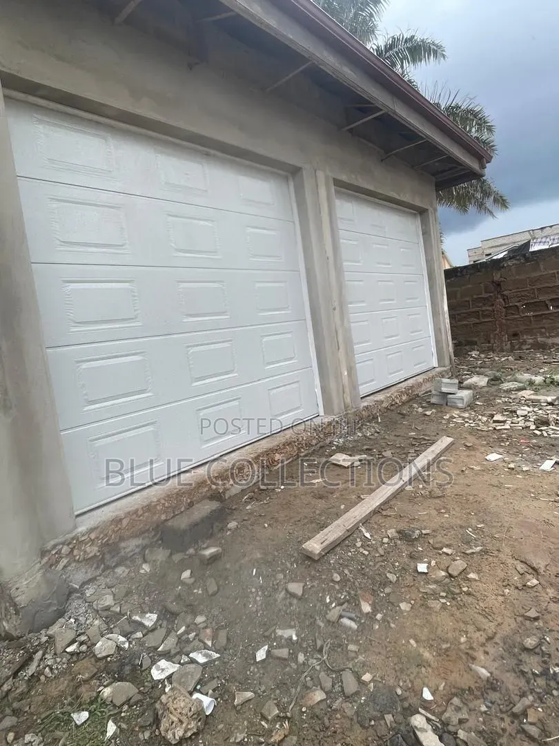 Double Panel Garage Door With Smart Motor